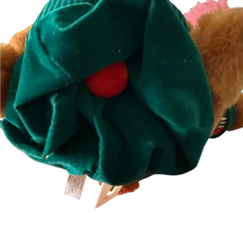 Vintage 1994 Teddy Bear Lane K-Mart Christmas Bear Plush 17”